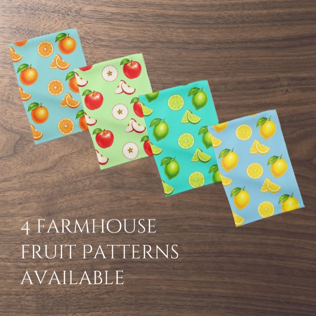 Lemons with a Sky Blue Background Tea Towel (Creator Uploaded)
