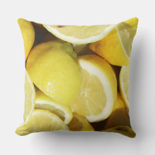 Lemons Yellow Cushion
