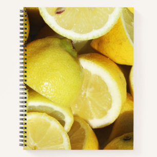 Lemons Yellow Notebook