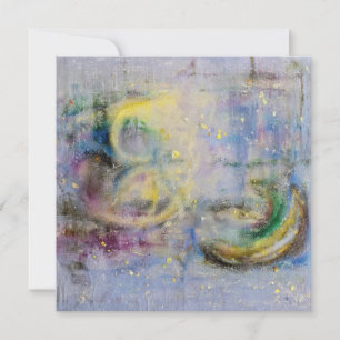 Lemony abstraction card