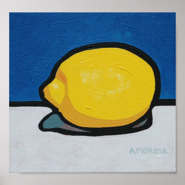 Lemony Lemon Poster (Front)