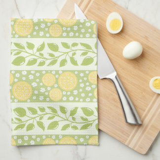 Lemony Vines Kitchen Towel