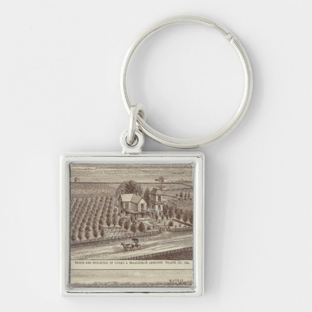 Lemoore, Armona ranches Key Ring (Front)