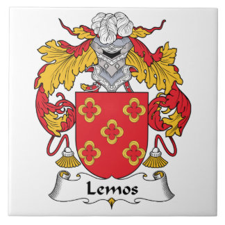 Lemos Family Crest Tile