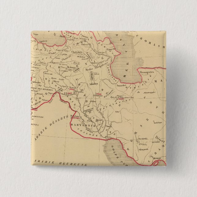 L'Empire des Perses 15 Cm Square Badge (Front)