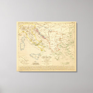 L'Empire Grec, l'Italie, 900 a 1002 Canvas Print