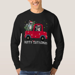 Lemur Christmas Ornament Truck Tree Xmas T-Shirt