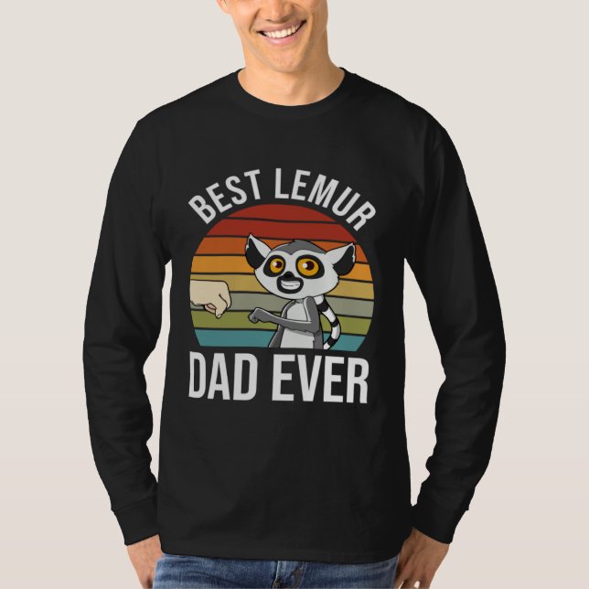 Lemur Dad  Lemur T-Shirt (Front)