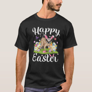 Lemur Easter Egg Hunting Floral Lemur Easter Sunda T-Shirt