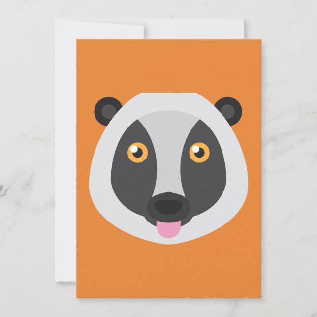 Lemur Invitation (Front)