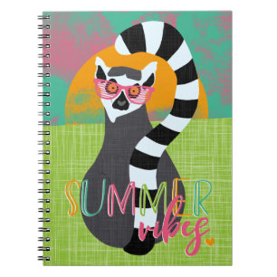 Lemur Life - Summer Vibes Notebook