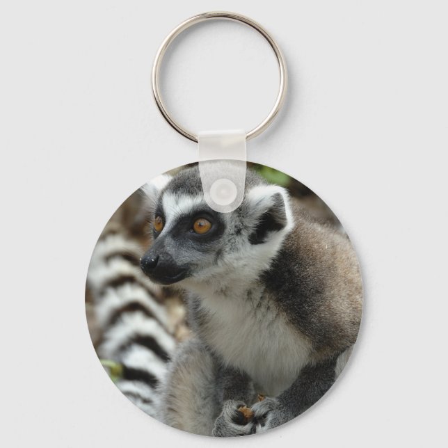 Lemur Monkey Keychain (Front)