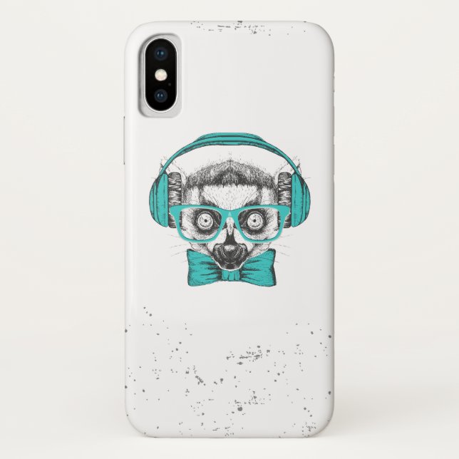 Lemur | Music Lover Case-Mate iPhone Case (Back)