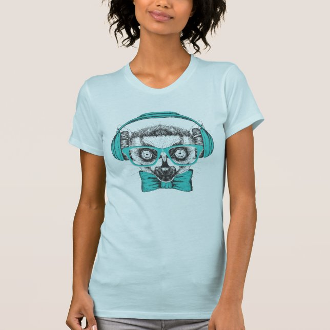 Lemur | Music Lover T-Shirt (Front)