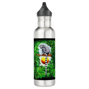 Lemur of Madagascar 710 Ml Water Bottle