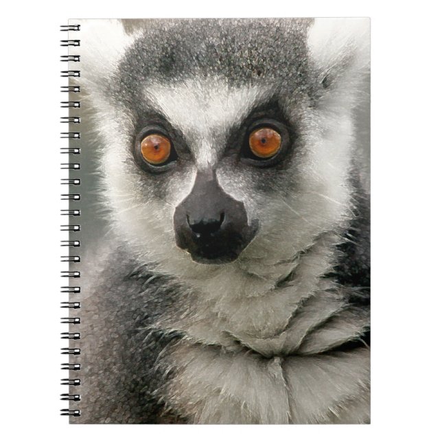 Lemur Spiral Notebook (Front)