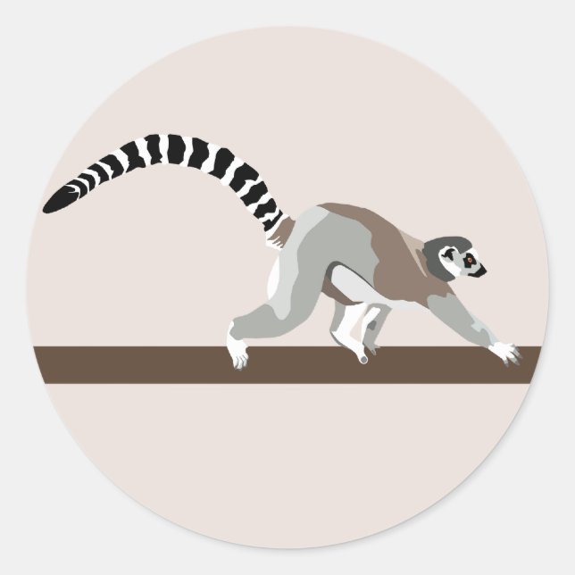 Lemur Sticker (Front)