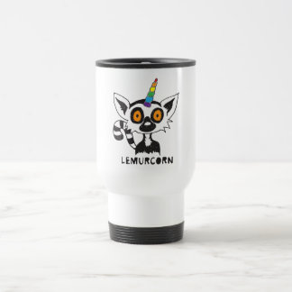 LemurCorn Travel Mug