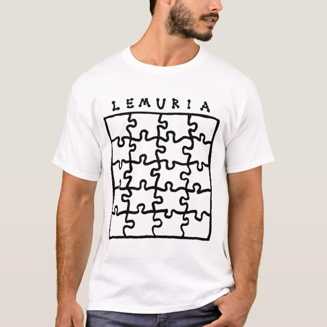 Lemuria Puzzle T-Shirt (Front)