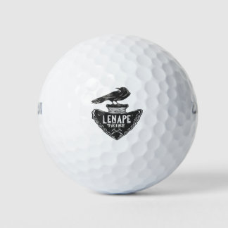 Lenape tribe - Native American Raven Spirit Golf Balls
