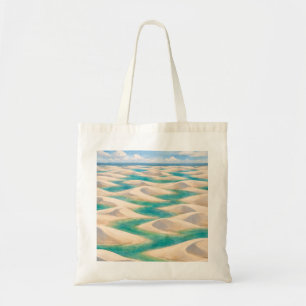 Lençóis Maranhenses Brazil Sand Dunes Lagoon Tote Bag