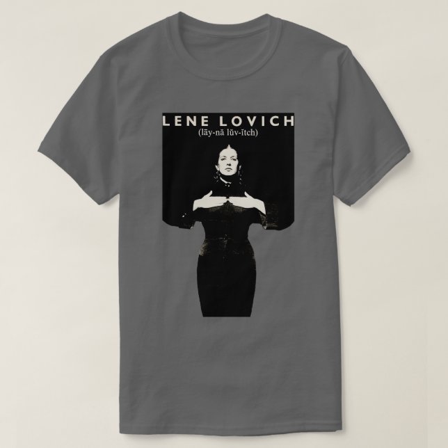 LENE LOVICH 70s T-Shirt (Design Front)