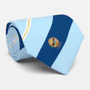 Lenexa (Kansas) city flag Neck Tie