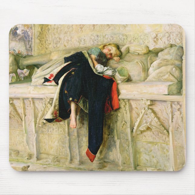 L'Enfant du Regiment (The Random Shot) 1855 (oil o Mouse Pad (Front)