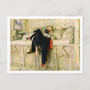 L'Enfant du Regiment (The Random Shot) 1855 (oil o Postcard