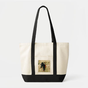 L'Enfant du Regiment (The Random Shot) 1855 (oil o Tote Bag
