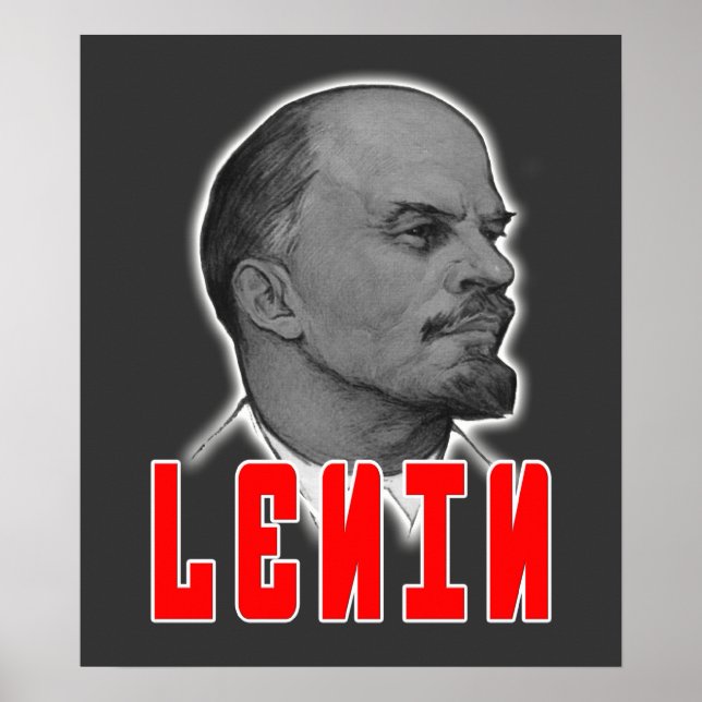Lenin Profile Poster (Front)