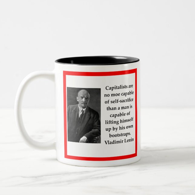 lenin Two-Tone coffee mug (Left)