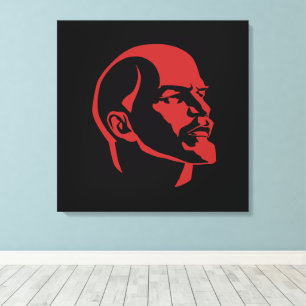 Lenin, USSR, CCCP, Soviet Union, Communism Canvas Print