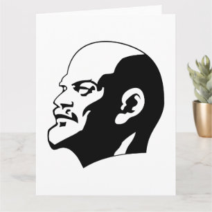 Lenin, USSR, CCCP, Soviet Union, Communism Card