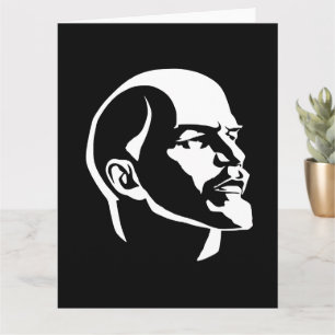 Lenin, USSR, CCCP, Soviet Union, Communism Card