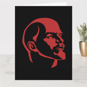Lenin, USSR, CCCP, Soviet Union, Communism Card