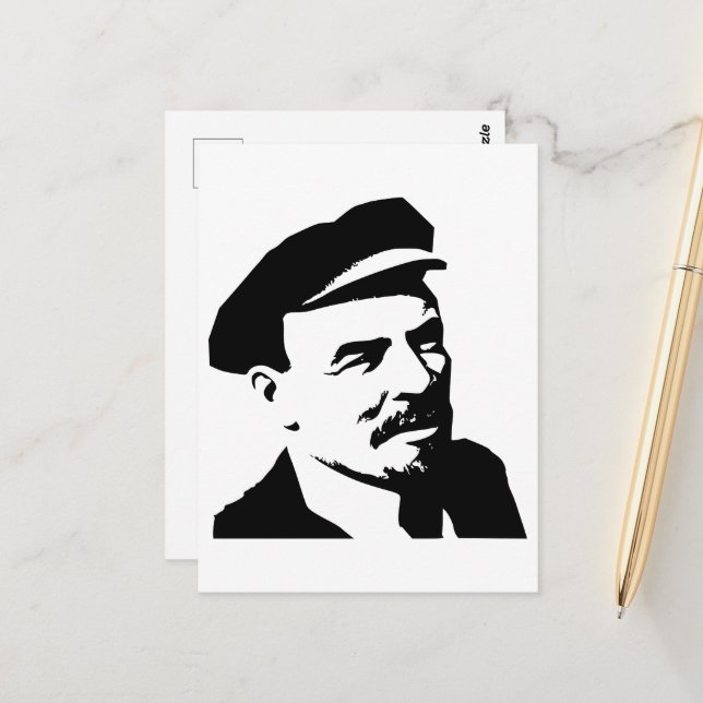 Lenin, USSR, CCCP, Soviet Union, Communism Postcard (Front/Back In Situ)