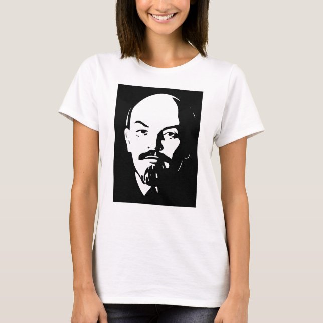 Lenin, USSR, CCCP, Soviet Union, Communism T-Shirt (Front)