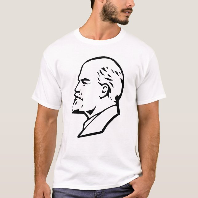 Lenin, USSR, CCCP, Soviet Union, Communism T-Shirt (Front)