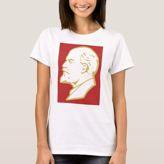 Lenin, USSR, CCCP, Soviet Union, Communism T-Shirt (Front)