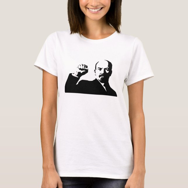 Lenin, USSR, CCCP, Soviet Union, Communism T-Shirt (Front)