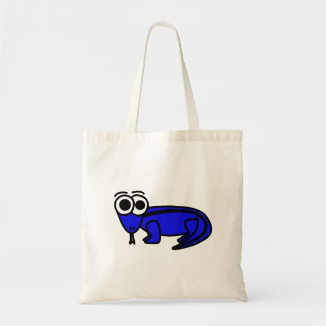 Lennie Lizard Tote Bag (Front)