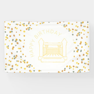 Lennon Bounce House Party Banner