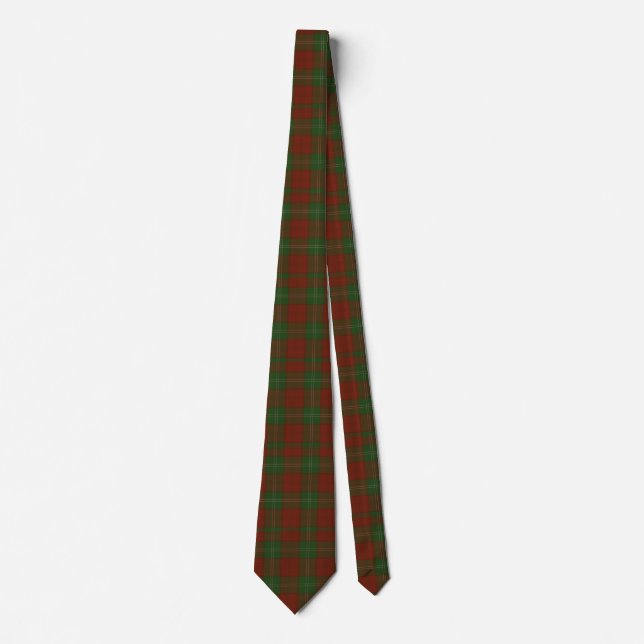 Lennox Clan Tartan Tie (Front)