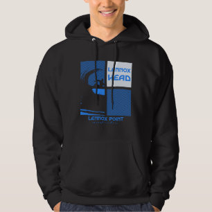 Lennox Head Australia Lennox Point Blue  Hoodie