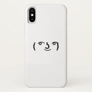 Lenny face memes ( ͡° ͜ʖ ͡°)  Text Emoji Case-Mate iPhone Case