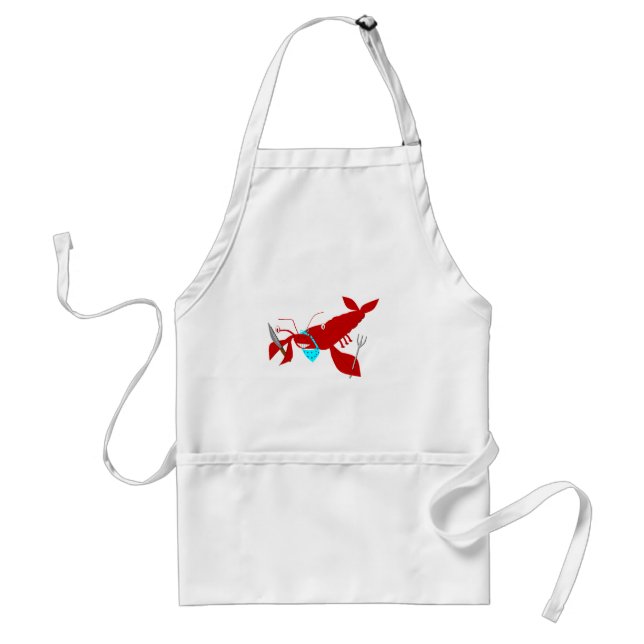 lenny lobster standard apron (Front)