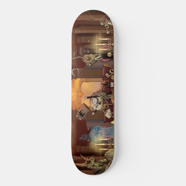 Lenore: The last Supper Skateboard (Front)
