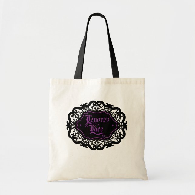 Lenore's Lace Totebag Tote Bag (Front)