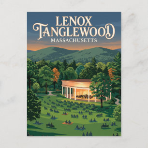 Lenox Tanglewood Massachusetts Postcard